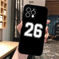Telefono dėklas, skirtas iPhone 14 Pro Max 13 12 11 Pro Max 13pro 12pro 14 Plus Se numeris Futbolas beisbolo sporto dėklas Funda iphone 14Pro white
