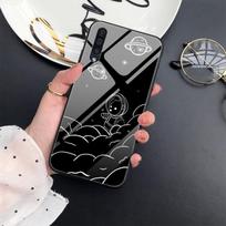 Moon Astronaut Case For Samsung Galaxy A52 A71 A72 A70 A73 A53 A13 5g A03 A22 A21s A03 Core A42 Tempered Glass Cover Capinha For Samsung A21S black