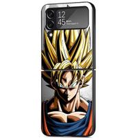 Anime Dragons Son G -Gokus telefono dėklas, skirtas Samsung Galaxy Zflip Z Flip 4 Zflip3 Z Flip 3 5g Flip3 Zflip Black Cover Bag Dėklas Samsung Z Flip 5G