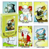 MUGI tarot, 78 žavios Taro kortos, gyvūnų taro kaladė pradedantiesiems