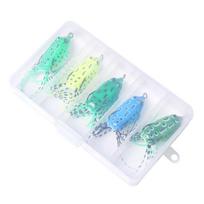 Bionics Fishing Lures Kit Topwater Floating Ray Frog Artificial Bait Killer