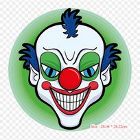 Funny Joker Stickers 2016 Clown Sightings It Iron on Heat Transfer Printing Vinyl Patches Sticker for Clothes DIY Appliques Washable Patches
