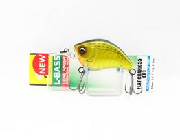 Yo Zuri Duel L Bass Flat Crank 55F plūduriuojantis masalas F1220-MGGB (7766) yellow