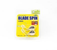 Sale Ecogear Blade Spin Round For Soft Lure Silver (7659) yellow