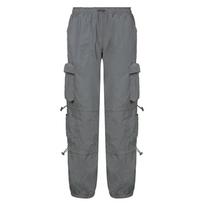 Autumn And Winter Street Hip-hop Style Low Waist Work Clothes Cowboy Pants Women S šviesiai pilka spalva