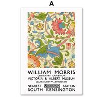 William Morris Henri Matisse Van Gogh Botanical Posters And Prints Wall Art Canvas Painting For Living Room Decorative Pictures A4 21X30cm No Framed beige