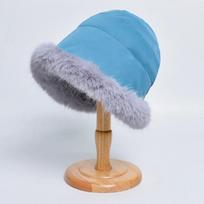 Moteriška žiemos plius ausų apsauga Žvejo kepurė lauke, atspari vėjui, šilto vandens kibiro baseino dangtelis One Size juoda