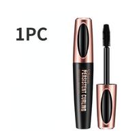 1Pc Waterproof Silk Fiber Eyelash Black Mascara Lengthening juoda