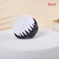 Nagų šepetėlis Nagų dailės pedikiūras Minkštas Pašalinkite dulkes Plastikas Apvalus Valymas Šveitimo Dildės Įrankiai Juodai Baltas Manikiūras Pirštų priežiūros salonas juoda