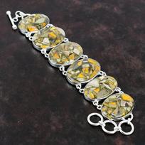 Vario kamanės jaspio apyrankė rankų darbo Boho papuošalai 925 sterlingų sidabro apyrankės brangakmenių papuošalai reguliuojamos grandinės apyrankės dovana jai Adjustable gray