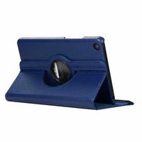 360 laipsnių planšetinio kompiuterio dangtelis, skirtas Xiaomi MiPad 4 Mi Pad 4 dėklo pasukimui Smart Flip Stand PU dėklas, skirtas Xiaomi MiPad 4 360 stovo dėklas 8 colių tamsiai mėlyna spalva