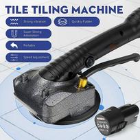 1000W 80x80cm Tile Machine Adjustable Suck 40kg Floor Installation Tool Tile Suction Floor Wall +1 Battery + Bag