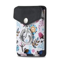 Skirta IPhone 15 Pro Max 14 Plus 13 12 11 Magnetic Magsafe Stiprios traukos kortelės Krepšys Tapyba Piniginės kortelių lizdai Žiedo laikiklio stovas Telefono maišelio dangtelis Universal juoda
