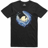„Whale Regular Nature Print Tee Unisex“ marškinėliai S