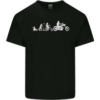 Evolution Motorcycle Motorbike Biker Unisex T-shirt S