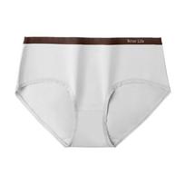 Cotton Underwear Antibacterial Underwear Breathable Underwear Seamless Underwear  Girls Triangle Pants Mid Waist Super Elastic Underwear XXL white