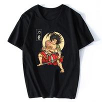 Tattooed Samurai T-shirt Japanese Art Shirt Unisex Unisex  Unisex T Shirt Fashion Hanukkah Aesthetic Unisex Tumblr Funny T Shirts 3XL black