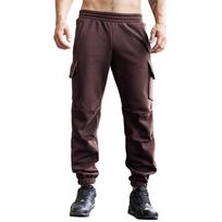 Šiltos krovininės kelnės EM5 TotalFit (06399597) L ruda