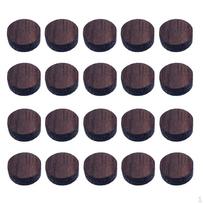 Finest 20 Pieces Electric Guitar Fingerboard Fretboard Inlay Dots Markers Rosewood gray