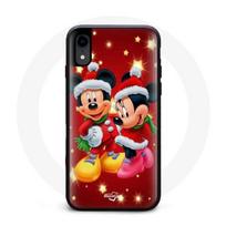 Case - Maniacase - Iphone XR - Mickey Mouse and Minnie Mouse - Soft - Protection and decoration juoda
