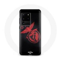 Coque Samsung Galaxy S20 Ultra slb benfica fond noir juoda
