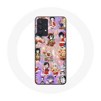 Coque pour Samsung Galaxy A32 5G Demon slayer merry christmas affiche le cadeau de noël