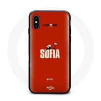 Dėklas iPhone XS Max La Casa De Papel Sofia