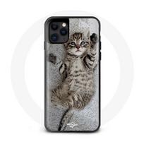 Coque Iphone 13 mini Bengal Chat En dormire