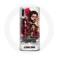 Coque Samsung Galaxy A70 La Casa De Papel affiche art