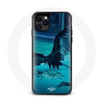 Dėklas iPhone 11 plėvelė Ozark Čikagos doleris Kazino sidabro banknoto erelis