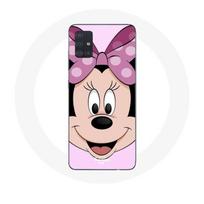 Coque Samsung Galaxy A51 Minnie Mouse Dessin animé rose