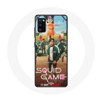 Coque pour samsung galaxy S20 plus Squid Game Série joueurs soldats poupée