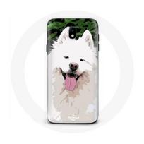 Coque pour Samsung Galaxy J7 2017 Samoyède Blanc Race de chiens balta