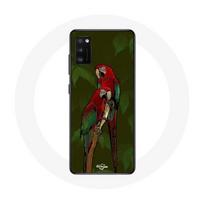 Coque pour Samsung Galaxy S20 plus Pionus Perroquet Rouge