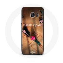 Coque pour Samsung Galaxy S6 Edge Squid game Logo soldat