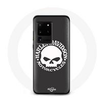 Coque pour Samsung Galaxy S20 Ultra Harley Davidson Motors Tete de mort juoda
