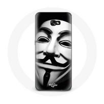 Coque pour Samsung Galaxy A5 Nous sommes légion masque anonyme