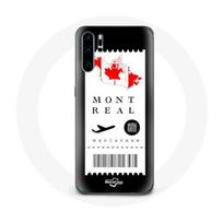Coque pour Huawei P30 pro Billet d'avion Montréal Canada