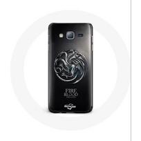 Coque pour samsung galaxy J3 Fire and Blood Targaryen