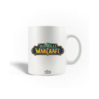Keraminis puodelis - World of Warcraft - Logotipas - 30 cl - Galima plauti indaplovėje - Baltas