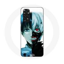 Coque pour Xiaomi Redmi Note 11 4G Tokyo Ghoul Visage Moitié