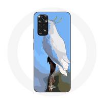 Coque pour Xiaomi Redmi Note 11S Cacatoès Perroquets blanc Oiseaux