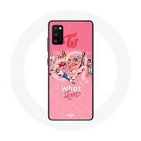 Dėklas Samsung Galaxy S20 Plus TWICE Raudonas Logotipas Plakatas What Is Love