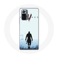 Coque pour Xiaomi Redmi Note 10 Pro Vikings Série Saison 6 Ragnar Lothbrok La Bande Annonce 2022 juoda
