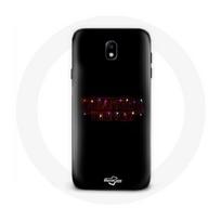 Coque pour Samsung Galaxy J5 2017 Stranger Things Affiche Logo Joyeux noël