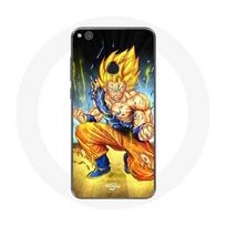 Coque pour Huawei P8 Lite 2017 Son goku dragon ball corps enervé