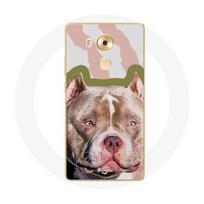 Coque pour Huawei Mate 8 Chien de Pitbull marron