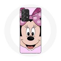 Coque pour Samsung Galaxy A52 Minnie Mouse Dessin animé rose