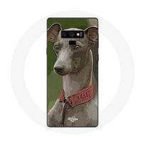 Case - Samsung - Galaxy Note 9 - Soft - Greyhound - Grey pilka