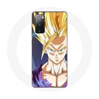 Dėklas Samsung Galaxy S20 FE Manga Dragon Ball Sangoku Geltonas